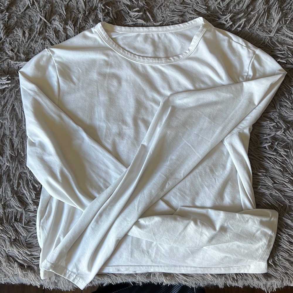 cropped long sleeve